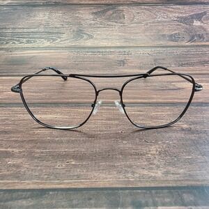 Kirkland Signature Gunmetal Aviator‎ Double Bridge Polarized Eyeglasses 3045